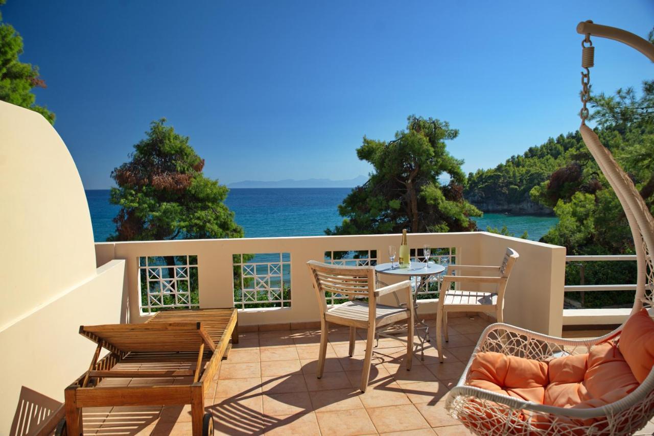 Alonissos Beach Bungalows And Suites Hotel Alonnisos Town Luaran gambar